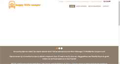 Desktop Screenshot of happylittlecamper.nl