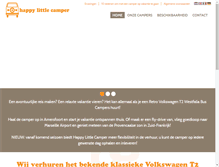 Tablet Screenshot of happylittlecamper.nl